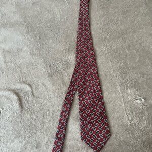 Paisley Red Tie